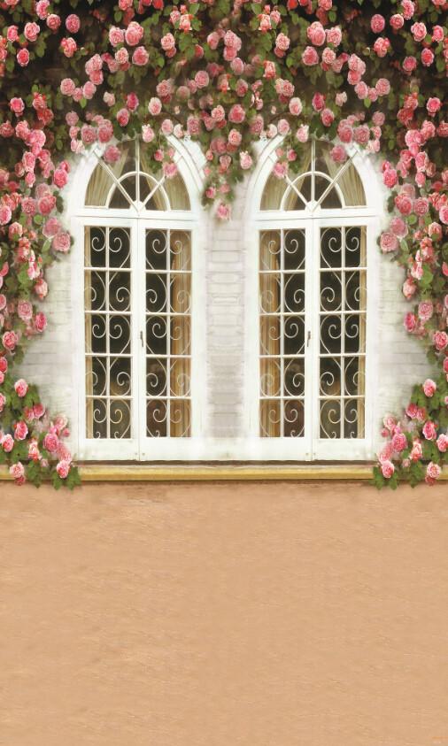 Flowers Door 1 Wallpaper AJ Wallpaper