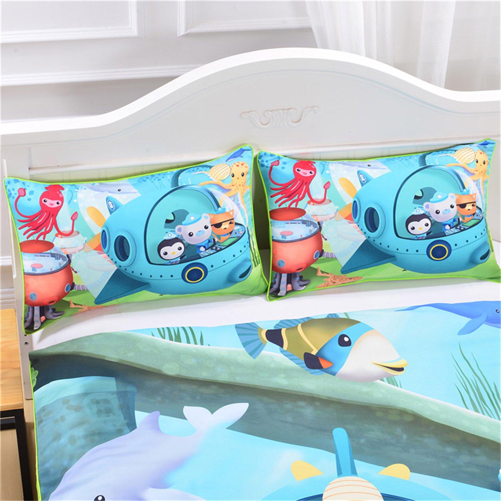 3D Submarine Small Column 139 Bed Pillowcases Quilt Wallpaper AJ Wallpaper