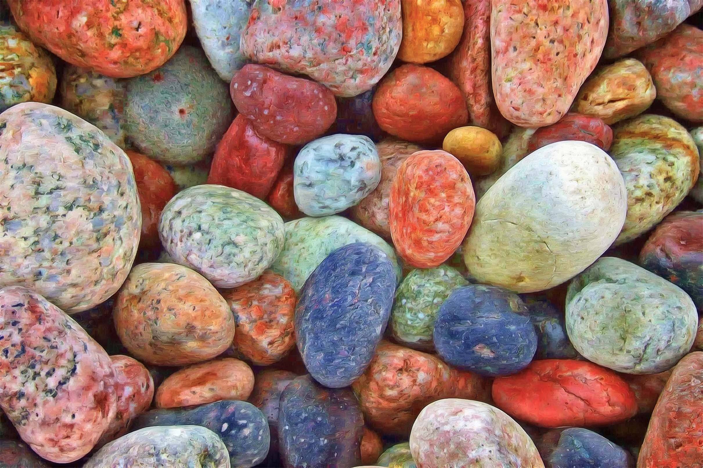 3D Colorful Stones 570 Kitchen Mat Floor Mural Wallpaper AJ Wallpaper
