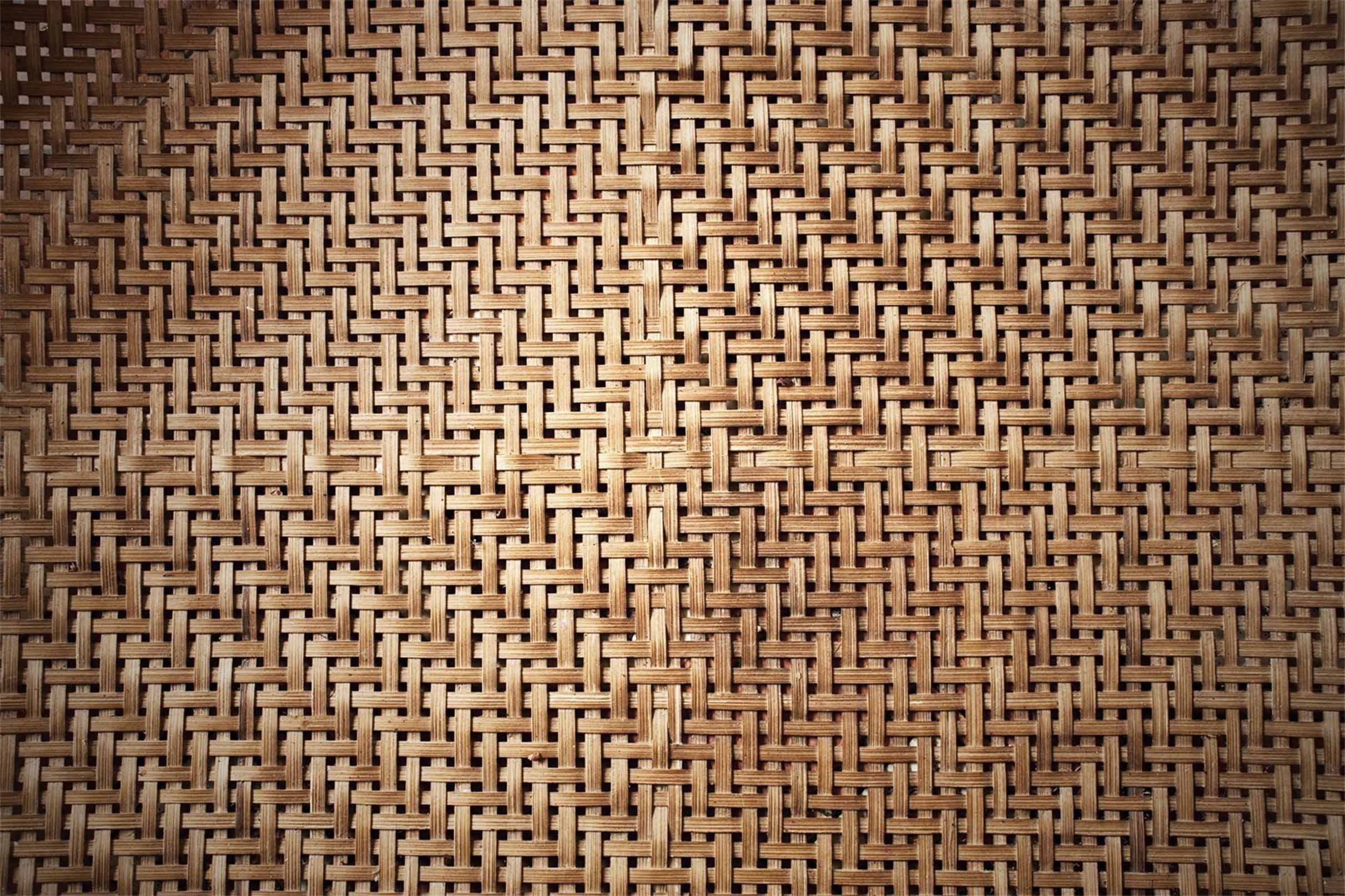 3D Vintage Bamboo Weave Kitchen Mat Floor Mural Wallpaper AJ Wallpaper