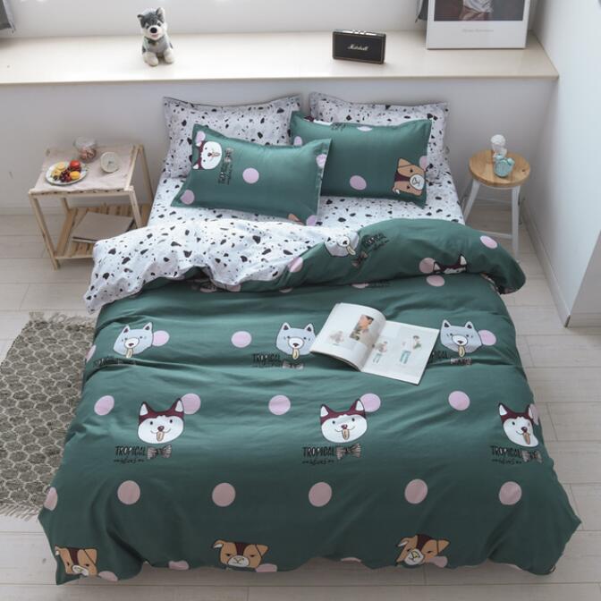 3D Husky Wave Point 13121 Bed Pillowcases Quilt