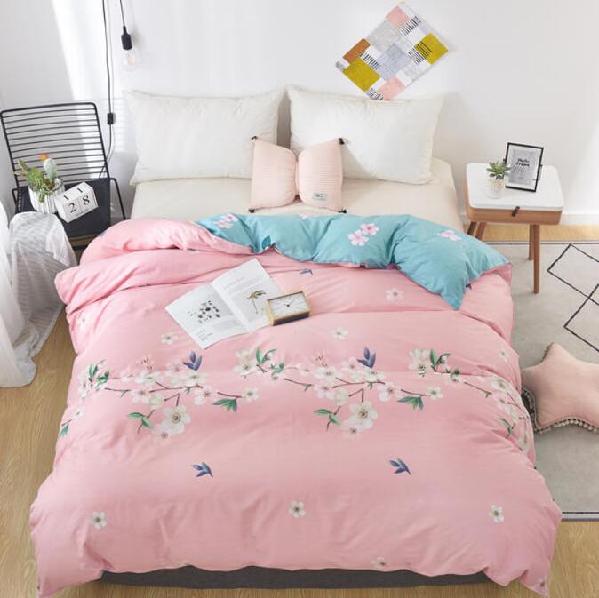 3D Small Flowers On Pink Bottom 3025 Bed Pillowcases Quilt