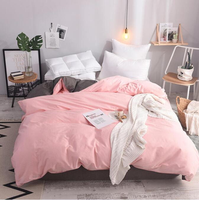3D Pink 3089 Bed Pillowcases Quilt