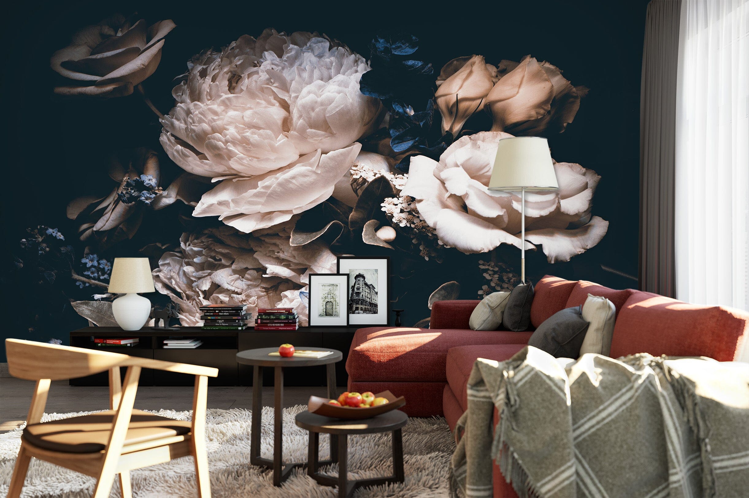 3D Vintage Flower 1470 Wall Murals Wallpaper AJ Wallpaper 2