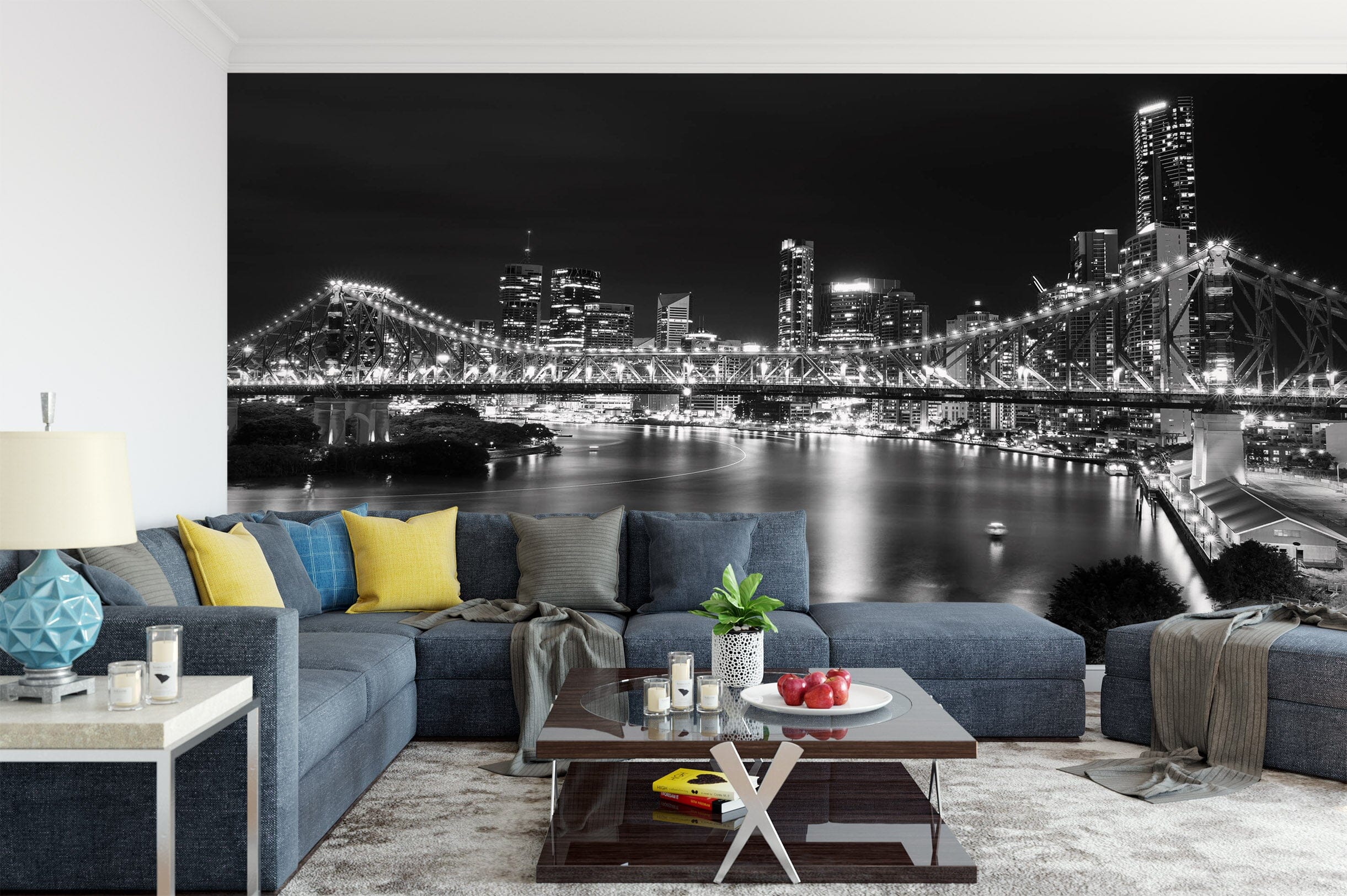 3D Bridge City 1466 Wall Murals Wallpaper AJ Wallpaper 2