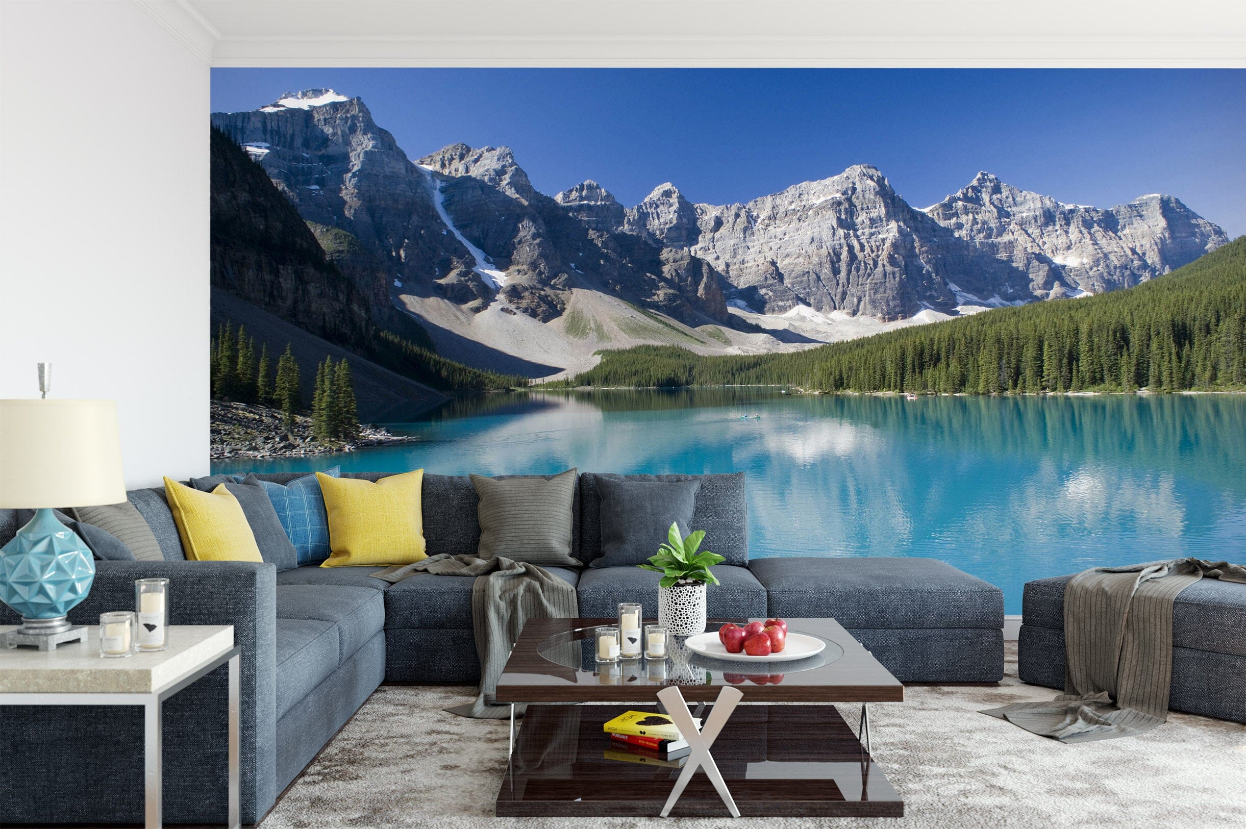 3D Mountain Woods 1502 Wall Murals Wallpaper AJ Wallpaper 2