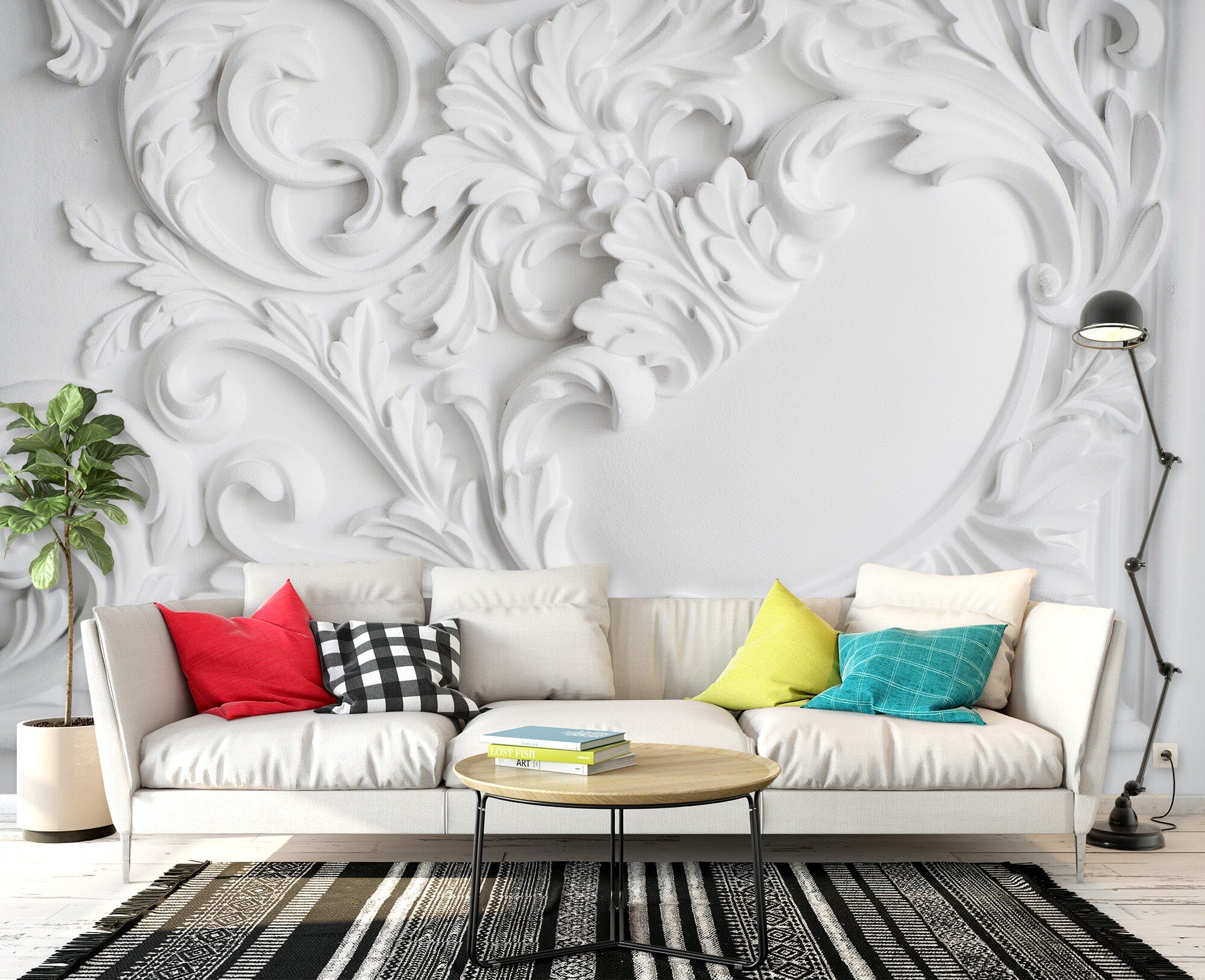 3D Stone Carving 1465 Wall Murals Wallpaper AJ Wallpaper 2