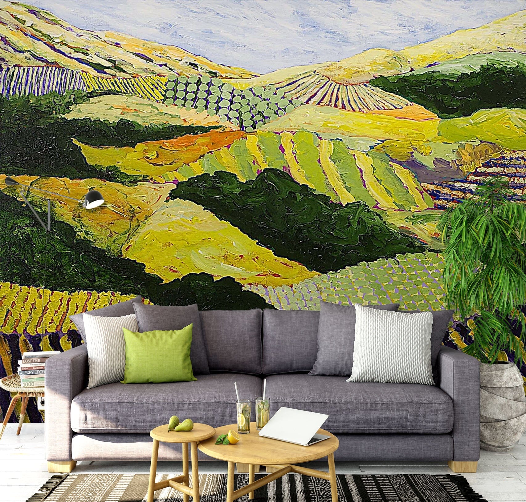 3D High And Low Valley 124 Allan P. Friedlander Wall Mural Wall Murals Wallpaper AJ Wallpaper 2