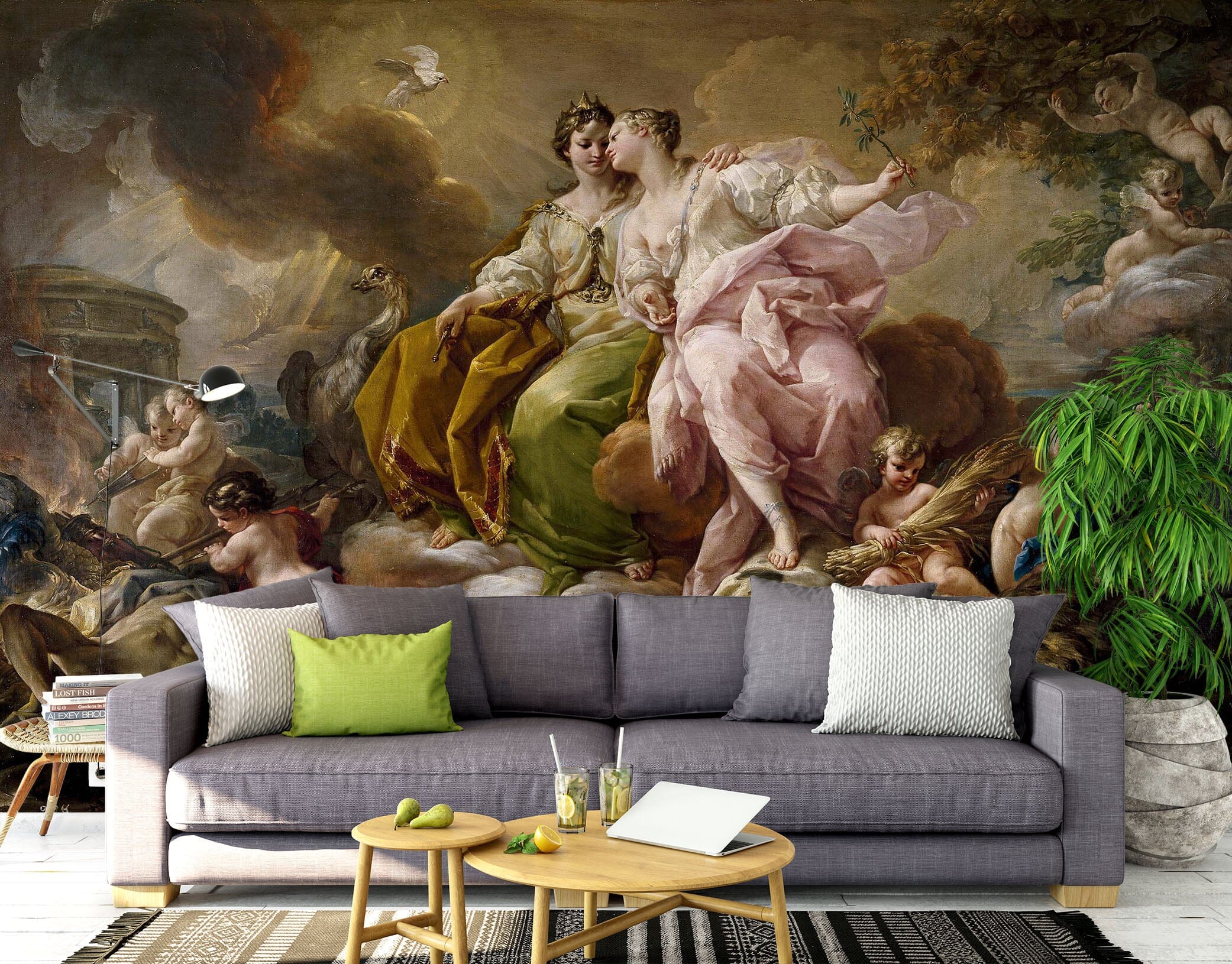 3D Oil Painting Religion 1499 Wall Murals Wallpaper AJ Wallpaper 2