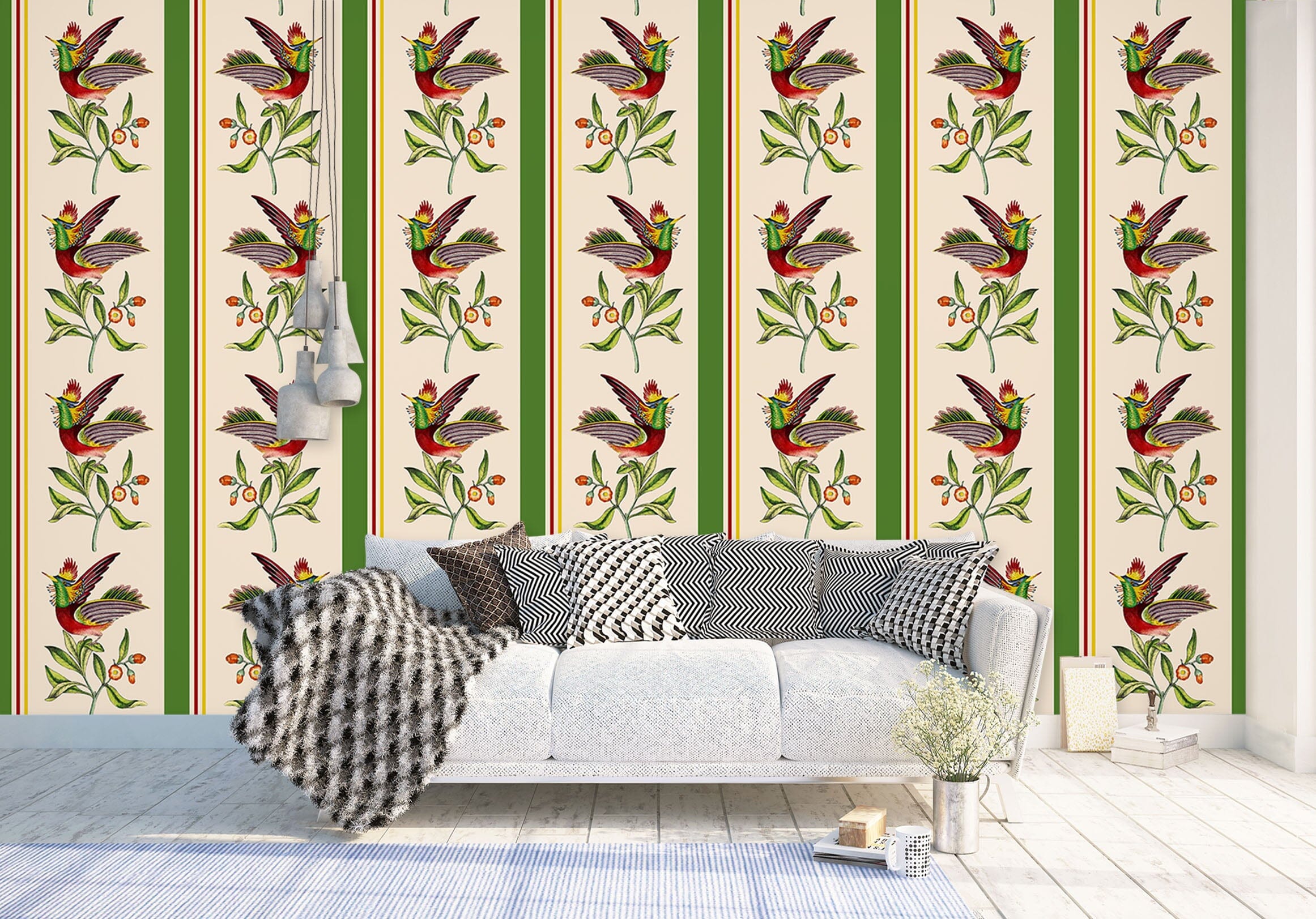 3D Leaf Dance 167 Uta Naumann Wall Mural Wall Murals Wallpaper AJ Wallpaper 2