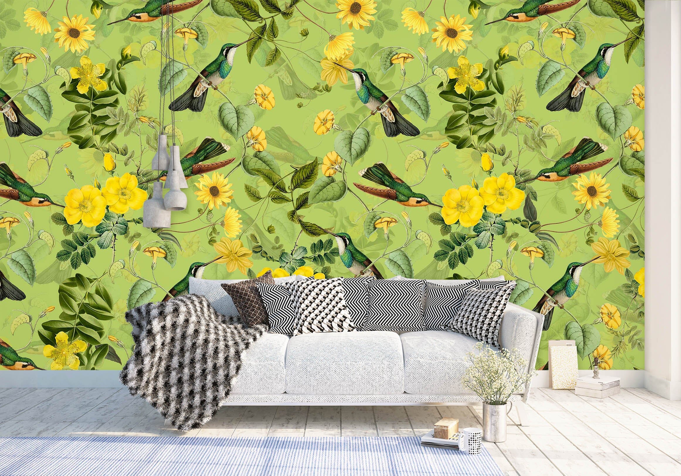 3D Sunny Field 137 Uta Naumann Wall Mural Wall Murals Wallpaper AJ Wallpaper 2