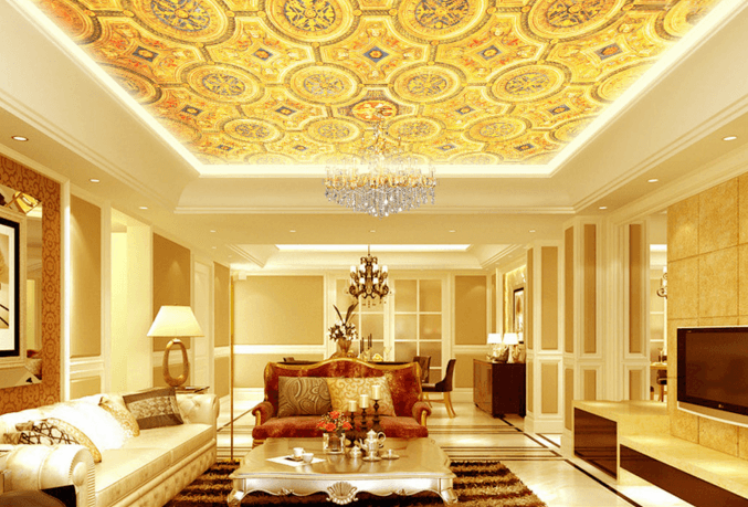 Small Gold Circle 076 Wallpaper AJ Wallpaper