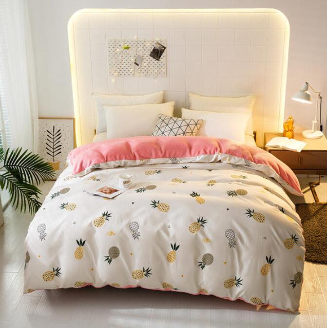 3D Small Pineapple Pattern 3049 Bed Pillowcases Quilt