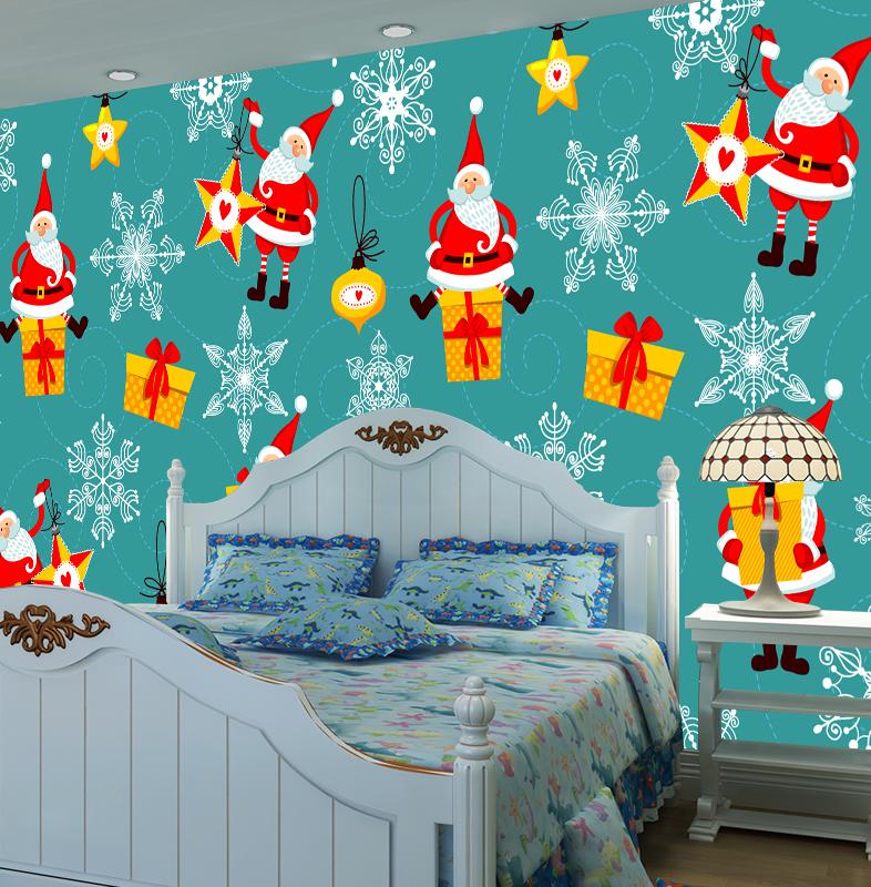 3D Snowflake Gift Box 148 Wallpaper AJ Wallpaper