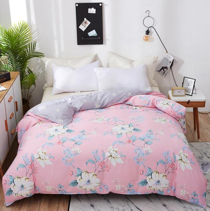 3D White Flower Foundation 2042 Bed Pillowcases Quilt