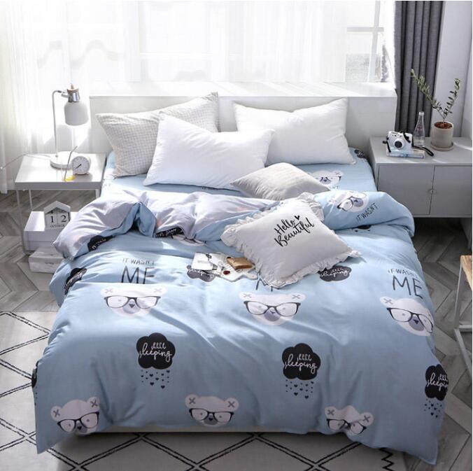 3D Polar Bear 3185 Bed Pillowcases Quilt