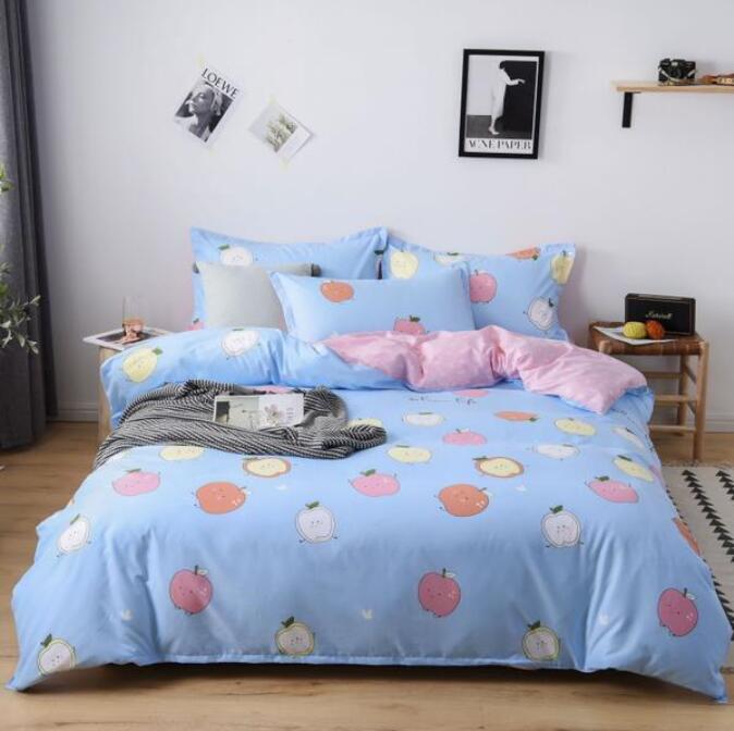 3D Apple 3080 Bed Pillowcases Quilt