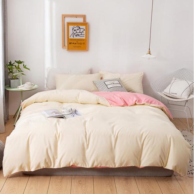 3D Creamy-White 2082 Bed Pillowcases Quilt