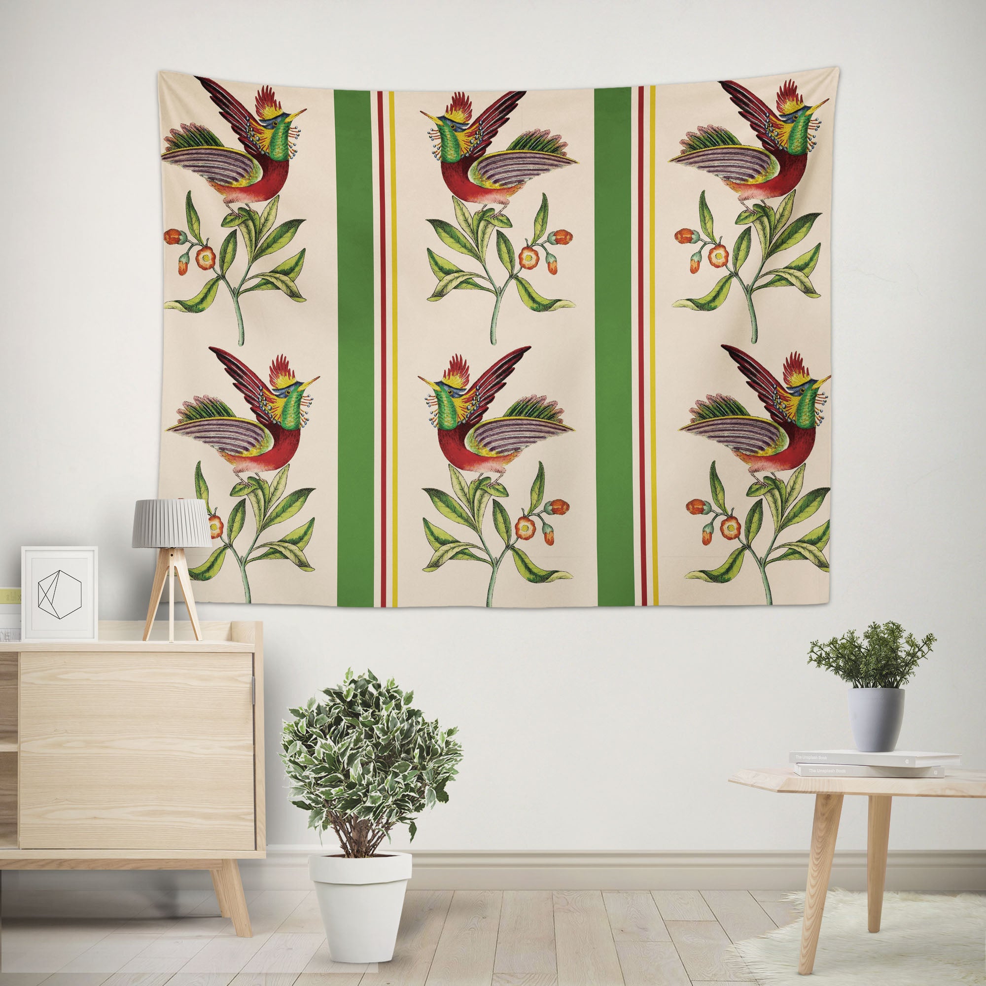 3D Colorful Bird 5356 Uta Naumann Tapestry Hanging Cloth Hang