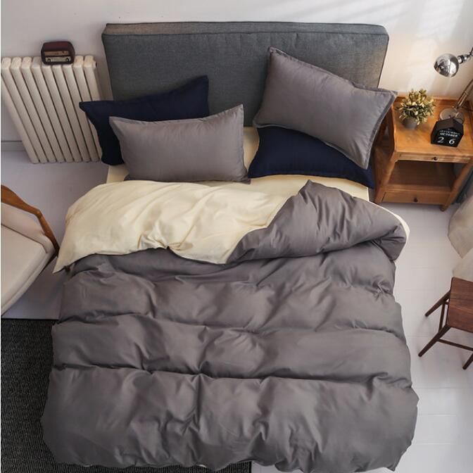 3D Gray Cream Color 2139 Bed Pillowcases Quilt