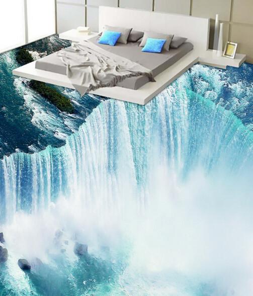 3D Marine Vortex Floor Mural Wallpaper AJ Wallpaper 2