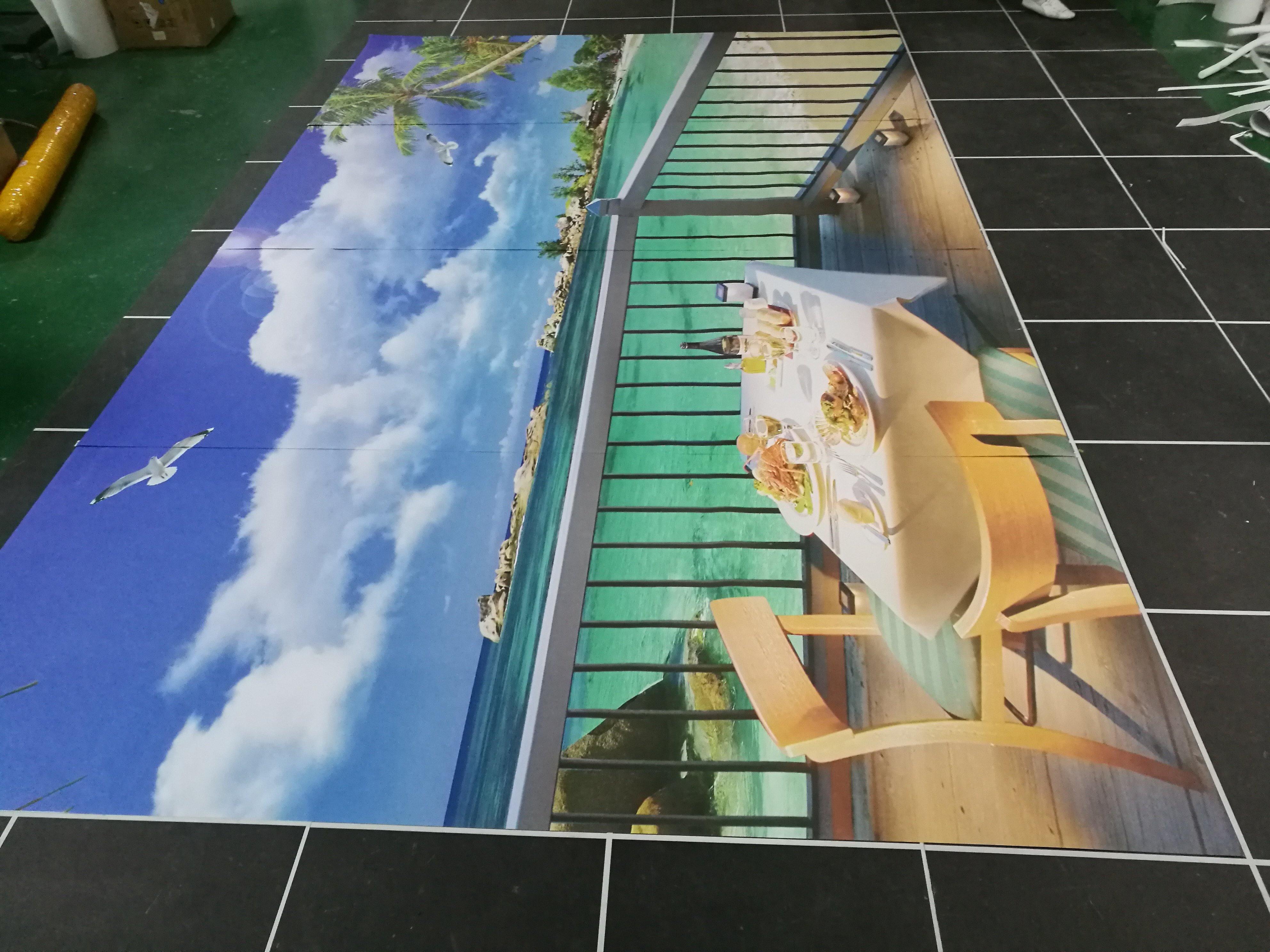 Balcony Sea Views Wallpaper AJ Wallpaper