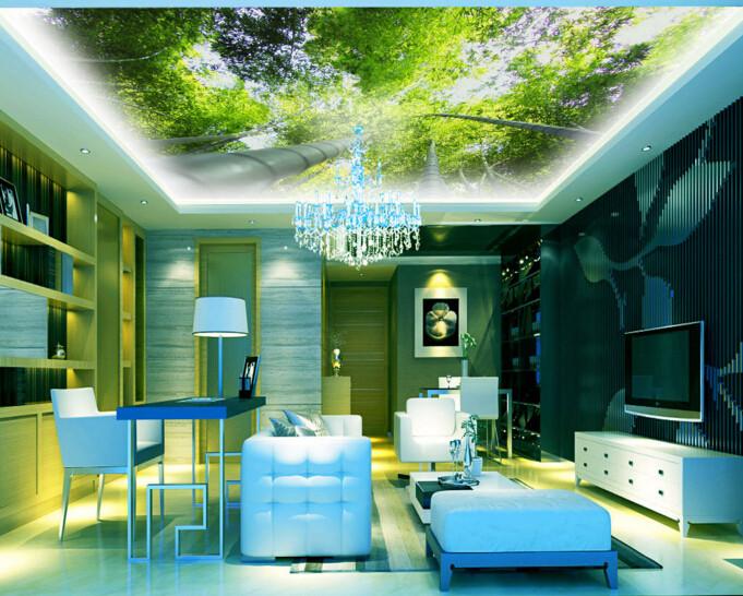 Verdant Bamboo Forest Wallpaper AJ Wallpaper 2