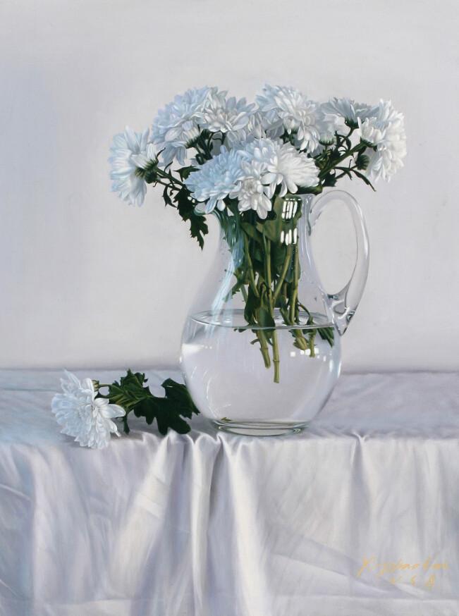 Transparent Glass Vase Wallpaper AJ Wallpaper 2