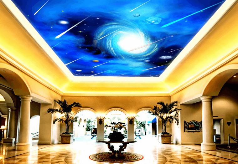 Meteor Shower Sky Wallpaper AJ Wallpaper 2