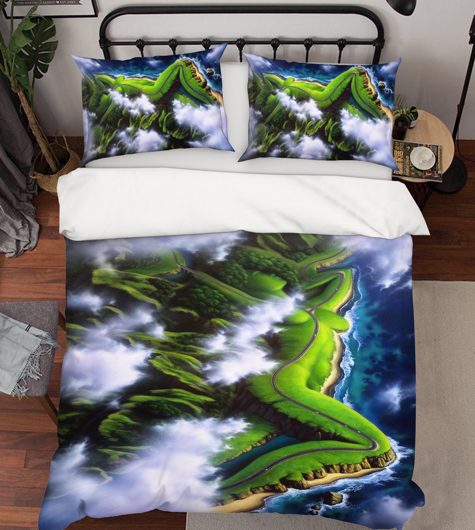 3D Oasis 86050 Jerry LoFaro bedding Bed Pillowcases Quilt