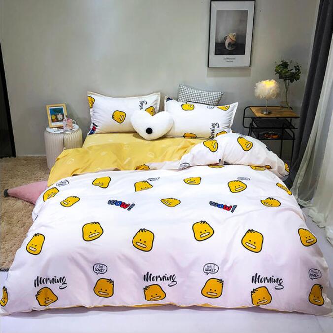 3D Yellow Doll Head 3069 Bed Pillowcases Quilt