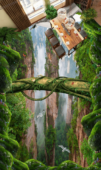 3D Green Grass 018 Floor Mural Wallpaper AJ Wallpaper 2