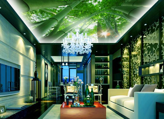 Verdant Bamboos Wallpaper AJ Wallpaper 2