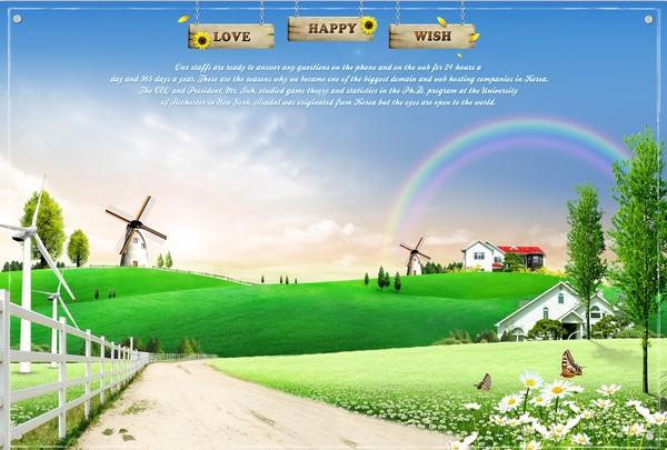 Beautiful Village 1 Wallpaper AJ Wallpaper