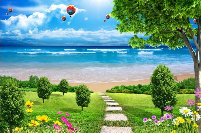 Beautiful Beach 1 Wallpaper AJ Wallpaper