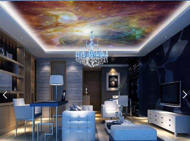 Yellow Smoke Stars 078 Wallpaper AJ Wallpaper