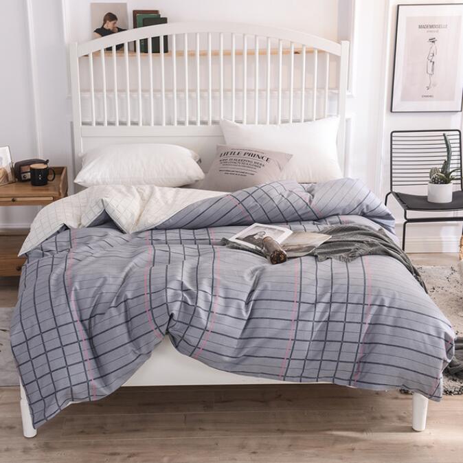 3D Dark Gray Lines 4137 Bed Pillowcases Quilt