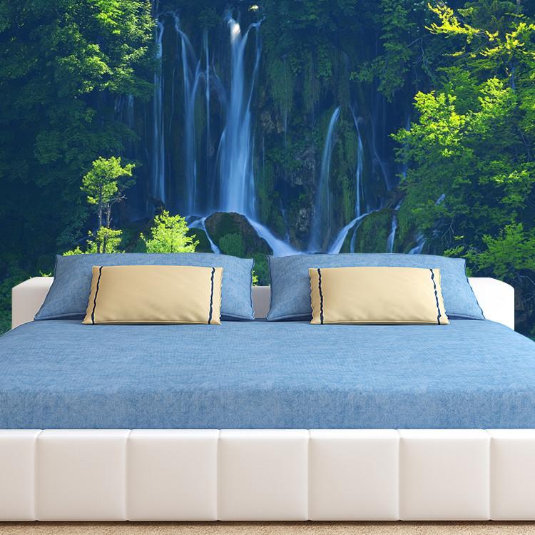 3D Deep Forest Pouring Water 44 Wallpaper AJ Wallpaper