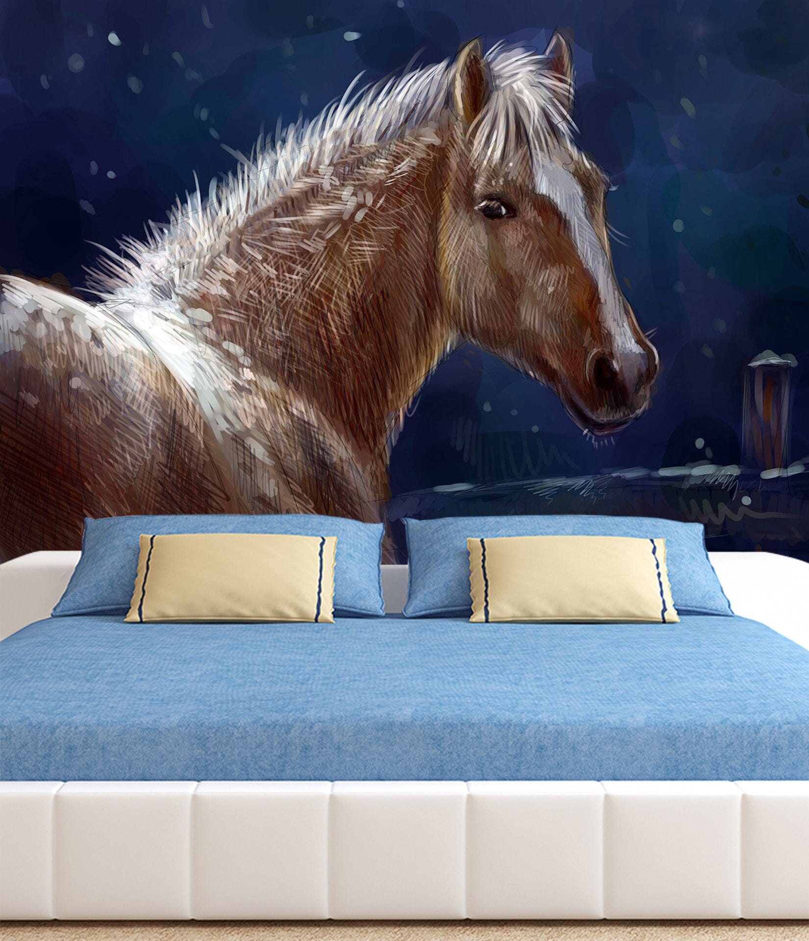 3D Graffiti Horse 284 Wall Murals Wallpaper AJ Wallpaper 2