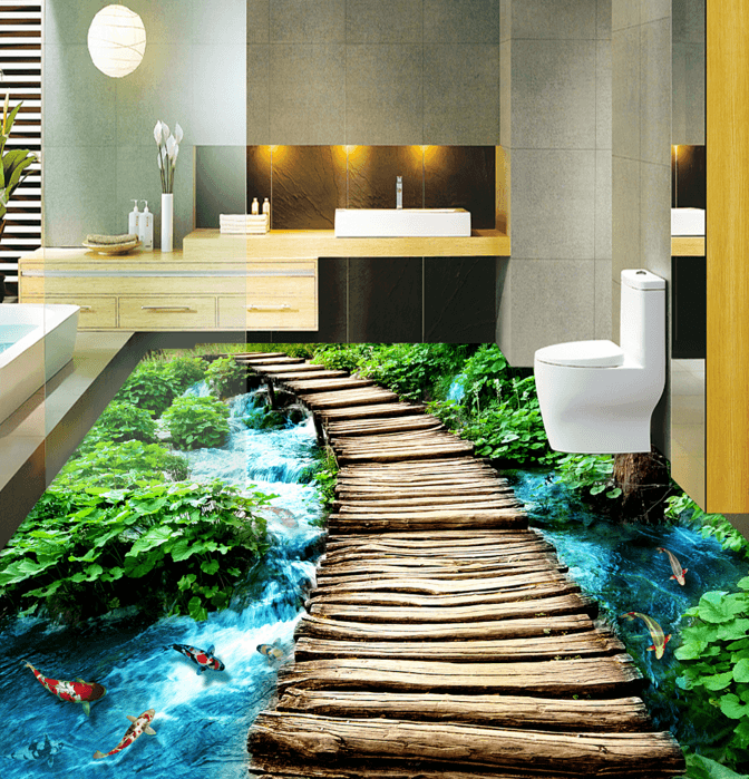 3D Boundless 006 Floor Mural Wallpaper AJ Wallpaper 2
