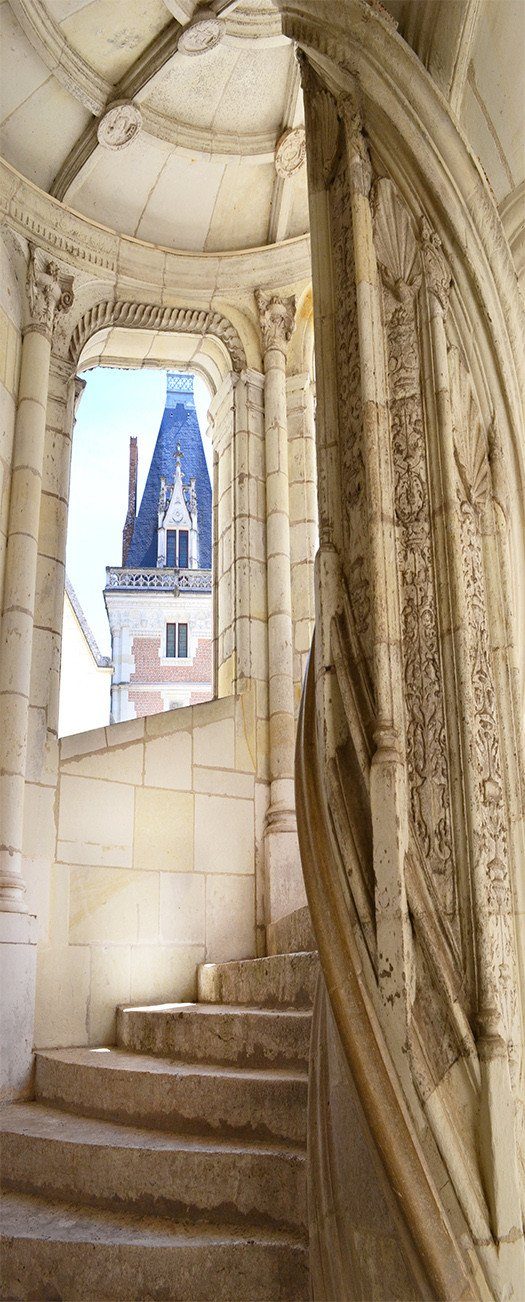 3D turn a corner dome stairs door mural Wallpaper AJ Wallpaper