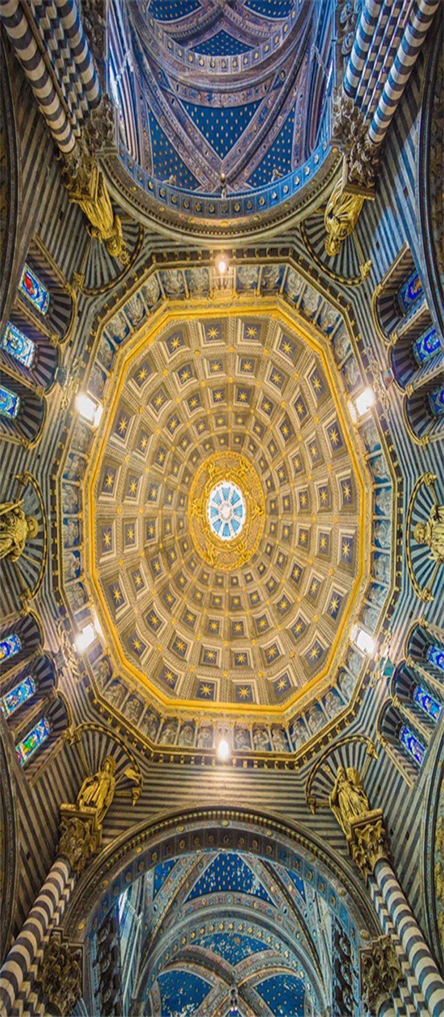 3D Beautiful Dome 57 Door Mural Wallpaper AJ Wallpaper