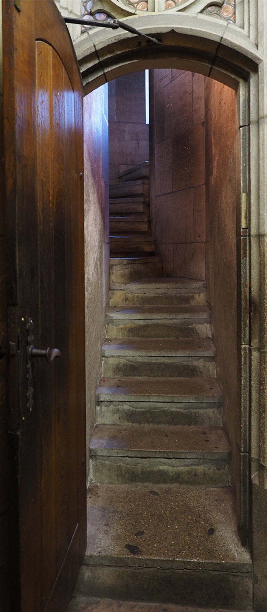 3D Narrow Stairway 32 Door Mural Wallpaper AJ Wallpaper