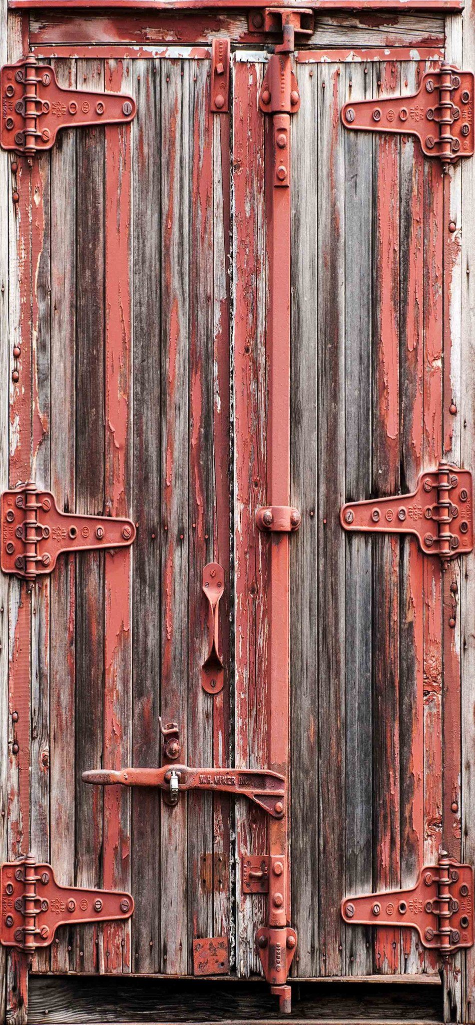 3D Reinforced Wooden Gate 12 Door Mural Wallpaper AJ Wallpaper