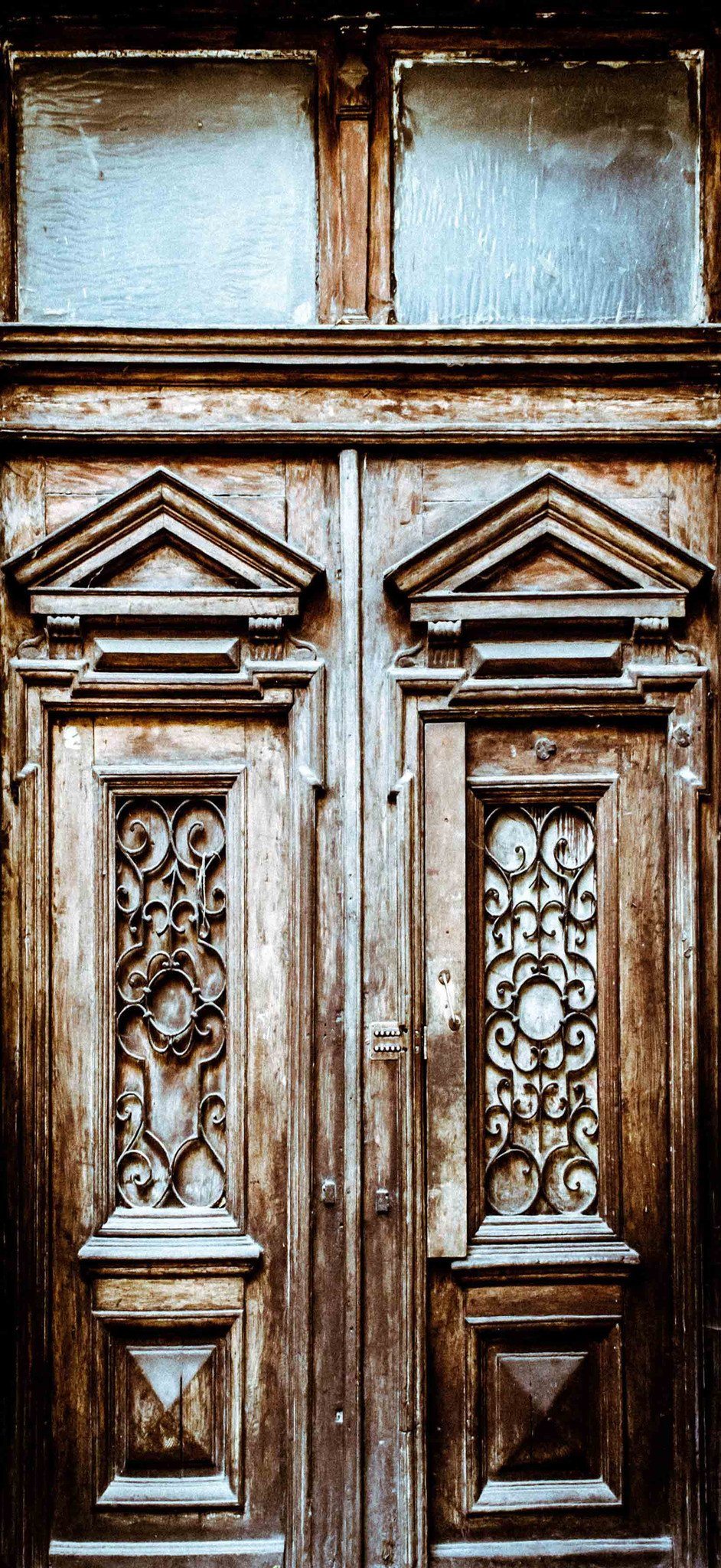 3D Wood Carvings 11 Door Mural Wallpaper AJ Wallpaper