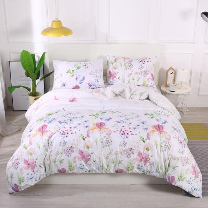 3D Small Floral 2091 Bed Pillowcases Quilt