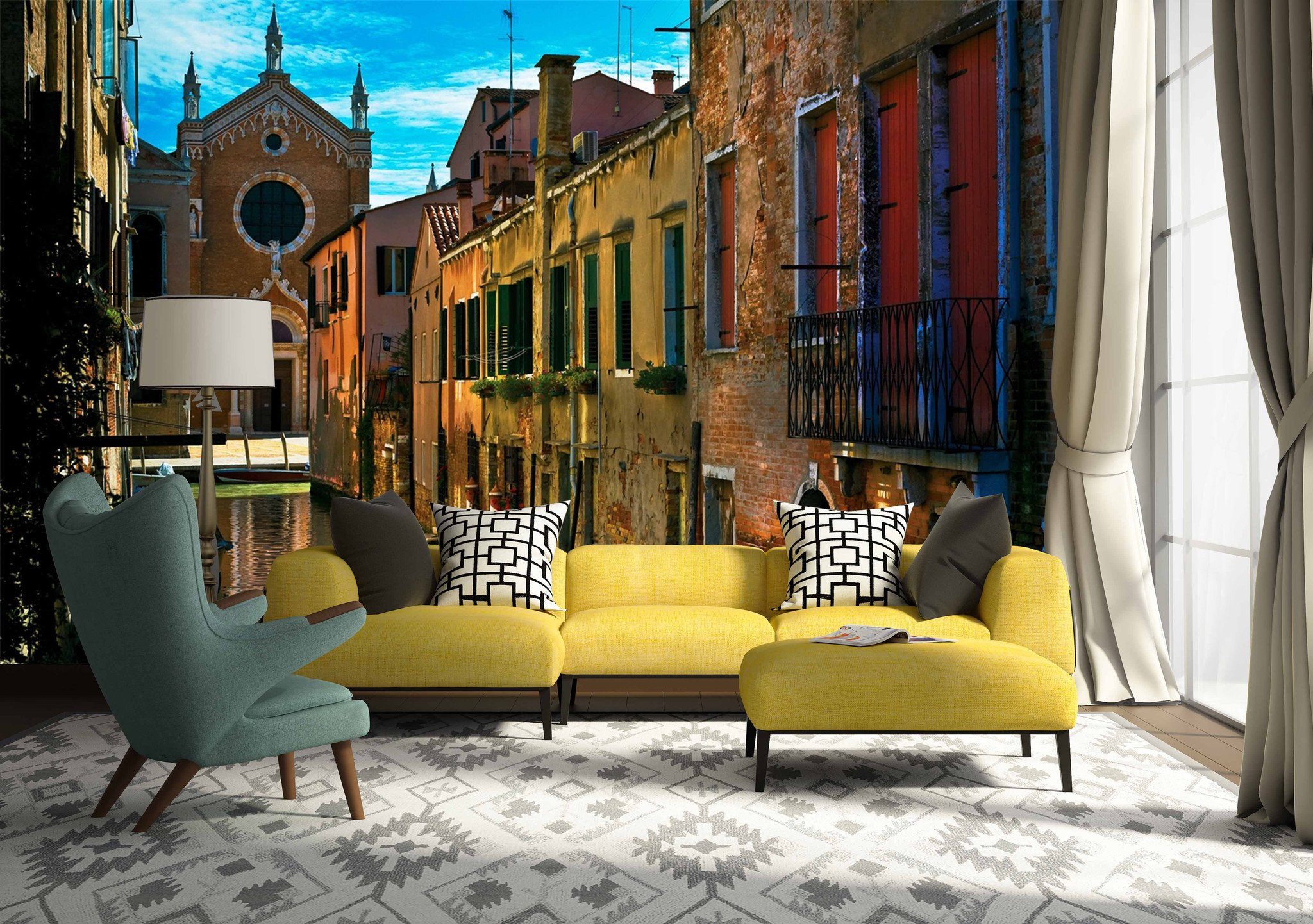 3D Venice Water Town 34 Wallpaper AJ Wallpaper