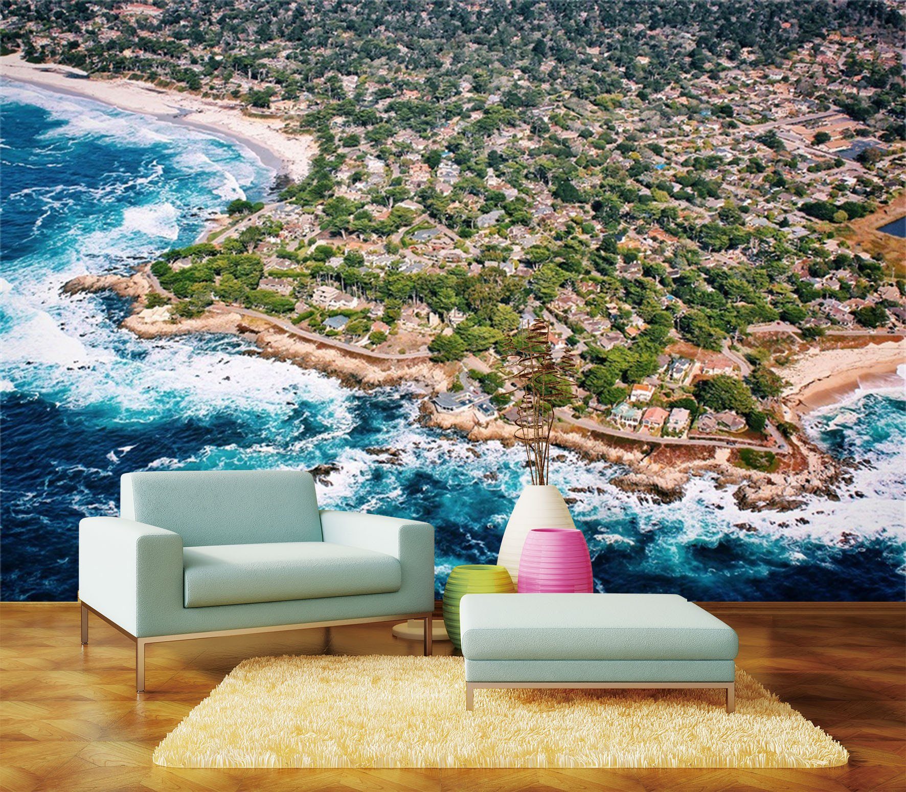 3D Beach Coastal 231 Wallpaper AJ Wallpaper