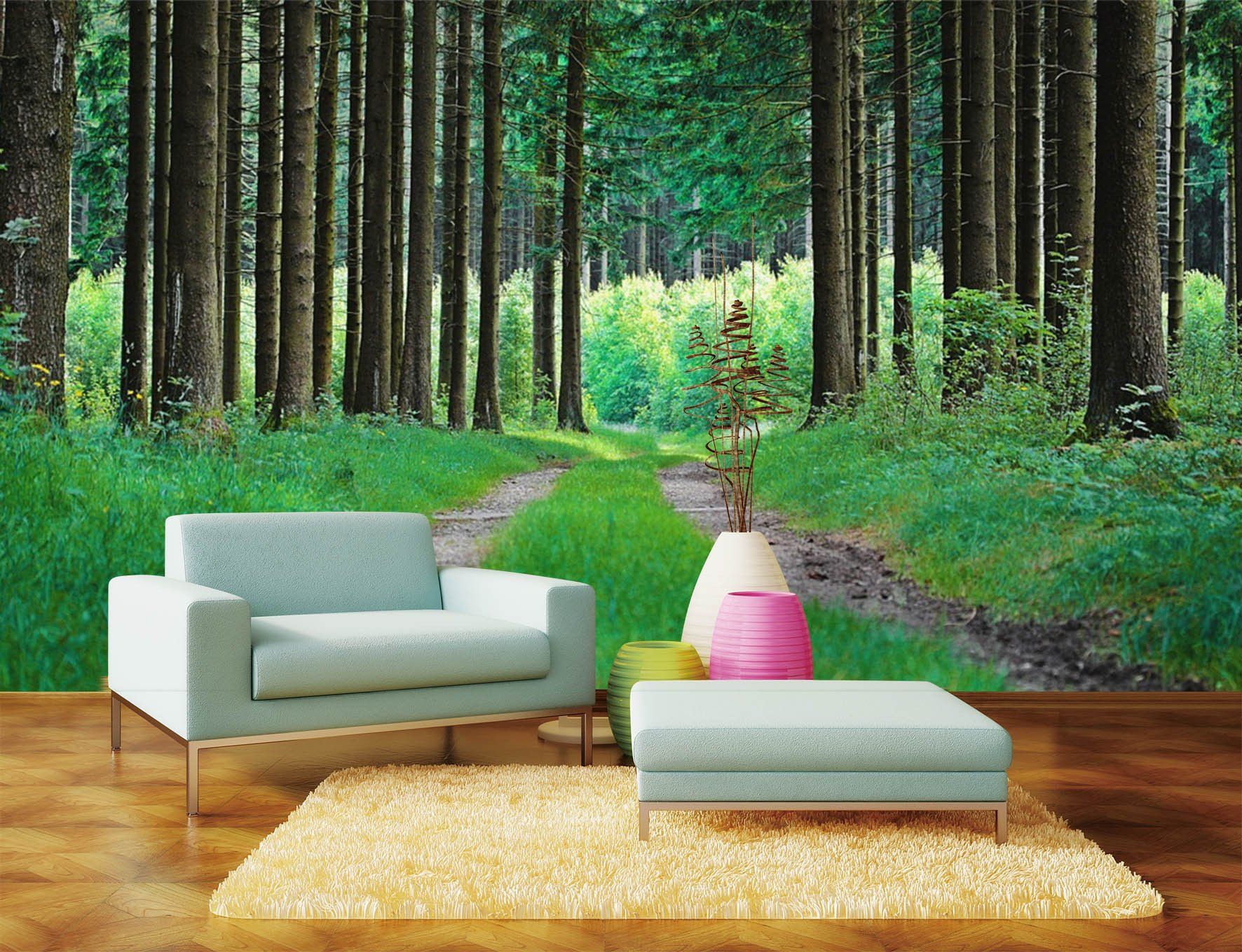 3D Shrubbery Forest Tree 5 Wallpaper AJ Wallpaper