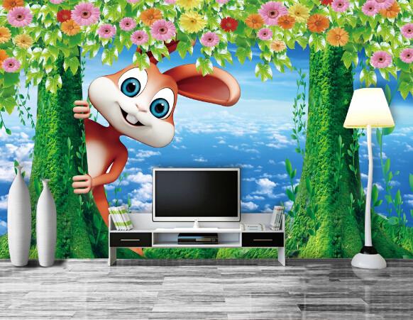 Lovely Rabbit Wallpaper AJ Wallpaper 2